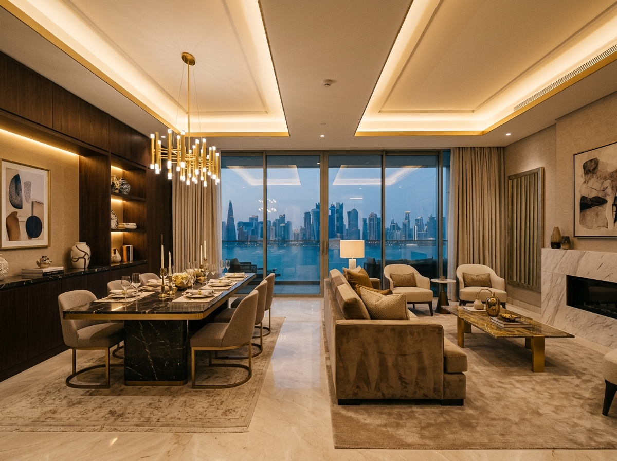 Private Majlis and Living Lounge