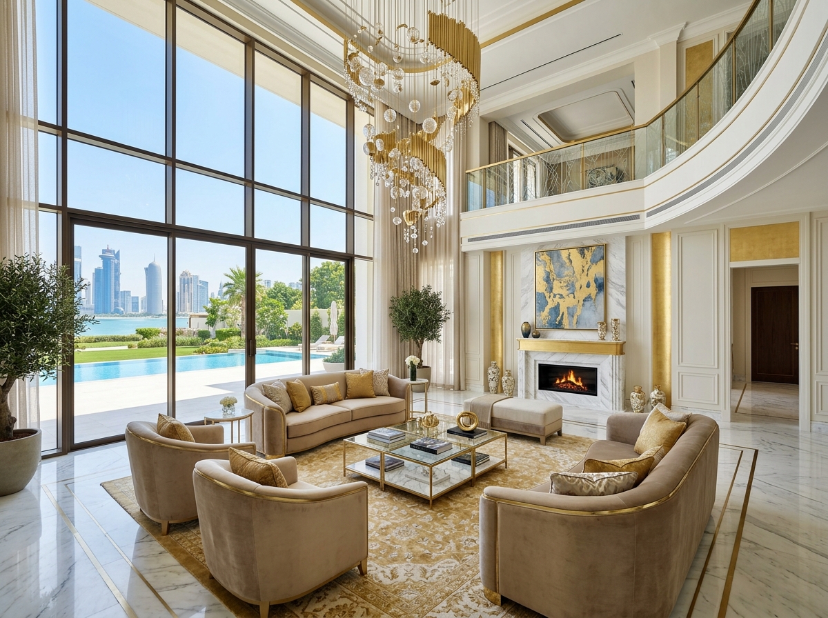 Villa Interior Design Qatar